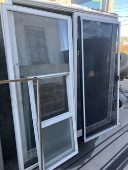 One set sliders doors and also the window is  for say as well