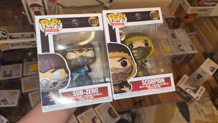 Scorpion & Sub Zero Funko Pops