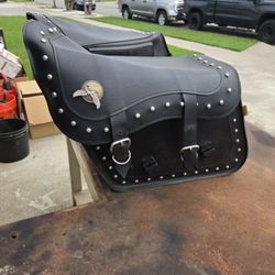 Leather Saddle Bags