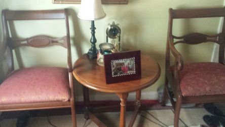 Vintage table and chairs