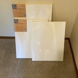 5 Blank Canvases - Unopened