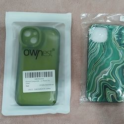 2 Green iPhone 13 Cases