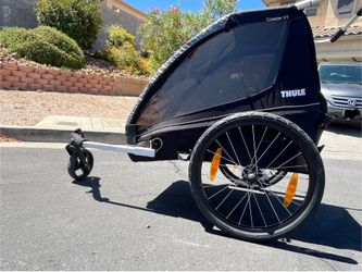 Thule Coaster XT double child bike trailer