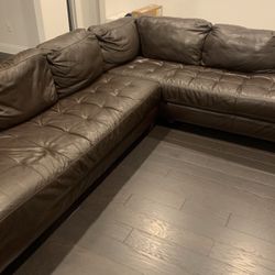 Leather Sofa - Italian