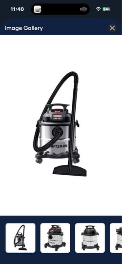 New Open Box Craftsman 5gal Wer/Dry Vacuum