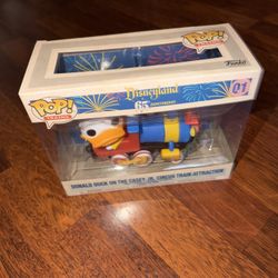 Funko Pop! Trains: Disneyland Casey Jr. Engine with Donald Duck (#01)