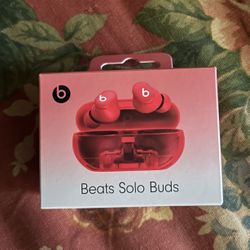 DRE BEATS ( RED ) SOLO BUDS 