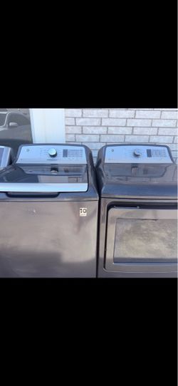 Ge washer electric dryer XXL capacity