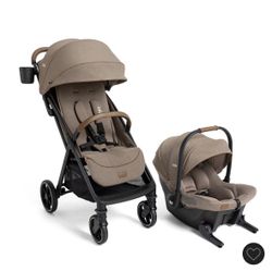 New Joie Nutmeg & Mint Travel System