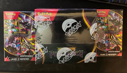 Pokemon pitch black booster bundle or box