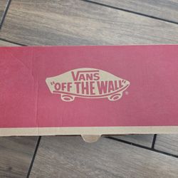 Vans Black 10.5 Deck Shoes! Brand New In Box, W Tag