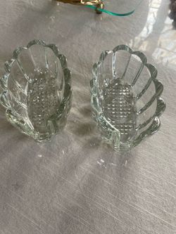 Princess House Crystal Utensil Holders