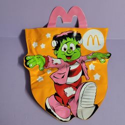 Vintage McDonald's Trick Or Treat Vinyl Candy Bags