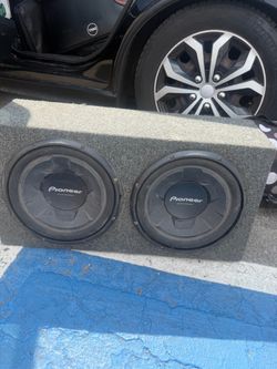 Pioneer TS-W127M Double Subwoofer
