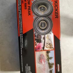 Kicker KSC40 4.5" Speakers ԅ(≖⌣≖ԅ)