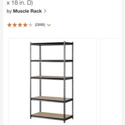 5 Tier Garage Storage Shelving Unit
