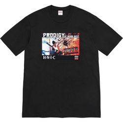 Supreme Prodigy Mobb Deep HNIC Tee Black Medium SS21