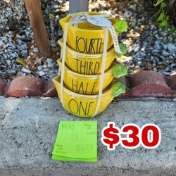 Rae Dunn Lemon Measuring Cups