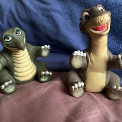 Land Before Time Original Pizza Hut Collectable Hand Puppets