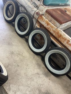 Radial whitewalls 6.00r16 tires
