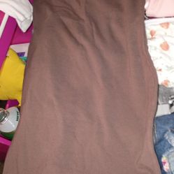 Forever 21 Brown Dress Med 