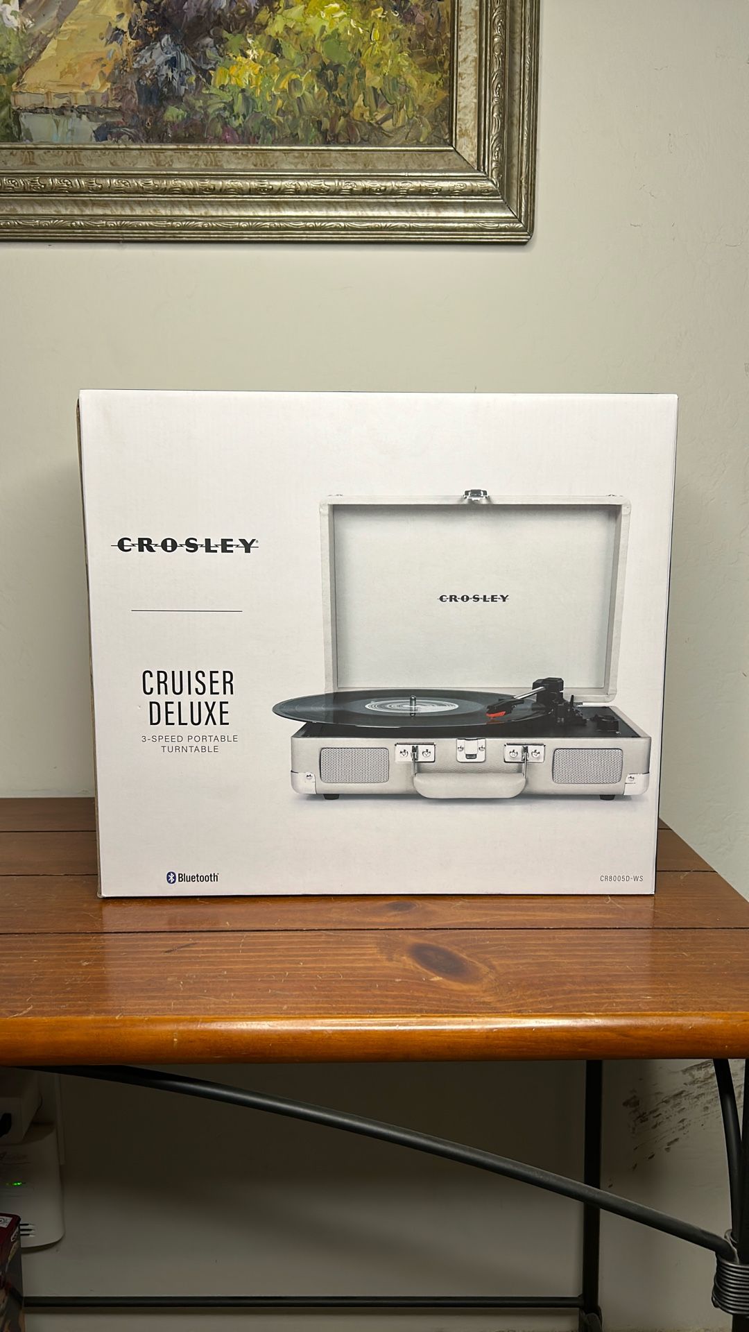 White Crosley Cruiser Deluxe
