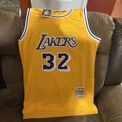 Brand New Magic Johnson Jersey Size Large $70