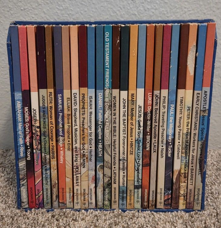 Complete Set of 24 BibLearn Series Books (Bible Learning) Vintage