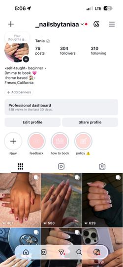 559 nails