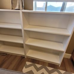 Two Ikea Billy Bookcases