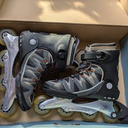 K2 Flight ALX-M Active Flex Inline Skates - Men US 10.5