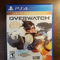 PS4 Game: Overwatch
