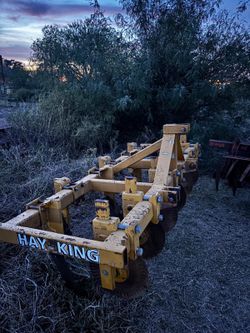 Hay King 6 Shank Pasture Renovator