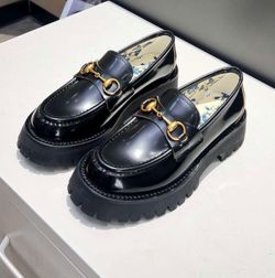 Gucci Horsebit Lug Sole Loafers
