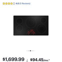Ge Profile 36 Inch Cooktop