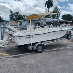 2000 Angler 18 Pie  8500$