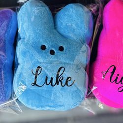 Personalized Easter Peeps Plush / Easter stuffers plush