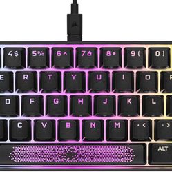 ⌨️ CORSAIR K65 RGB MINI 60% Cherry MX Speed Switches Mechanical Gaming Keyboard.,  USB-C