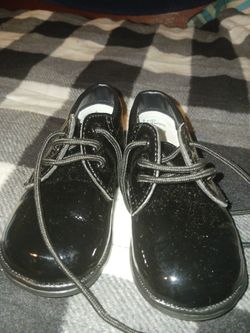Black Baby Boy Tuxedo Shoes