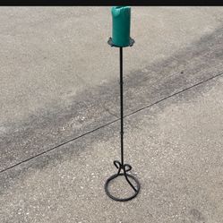 Antique Looking Candle Stick Holder $8