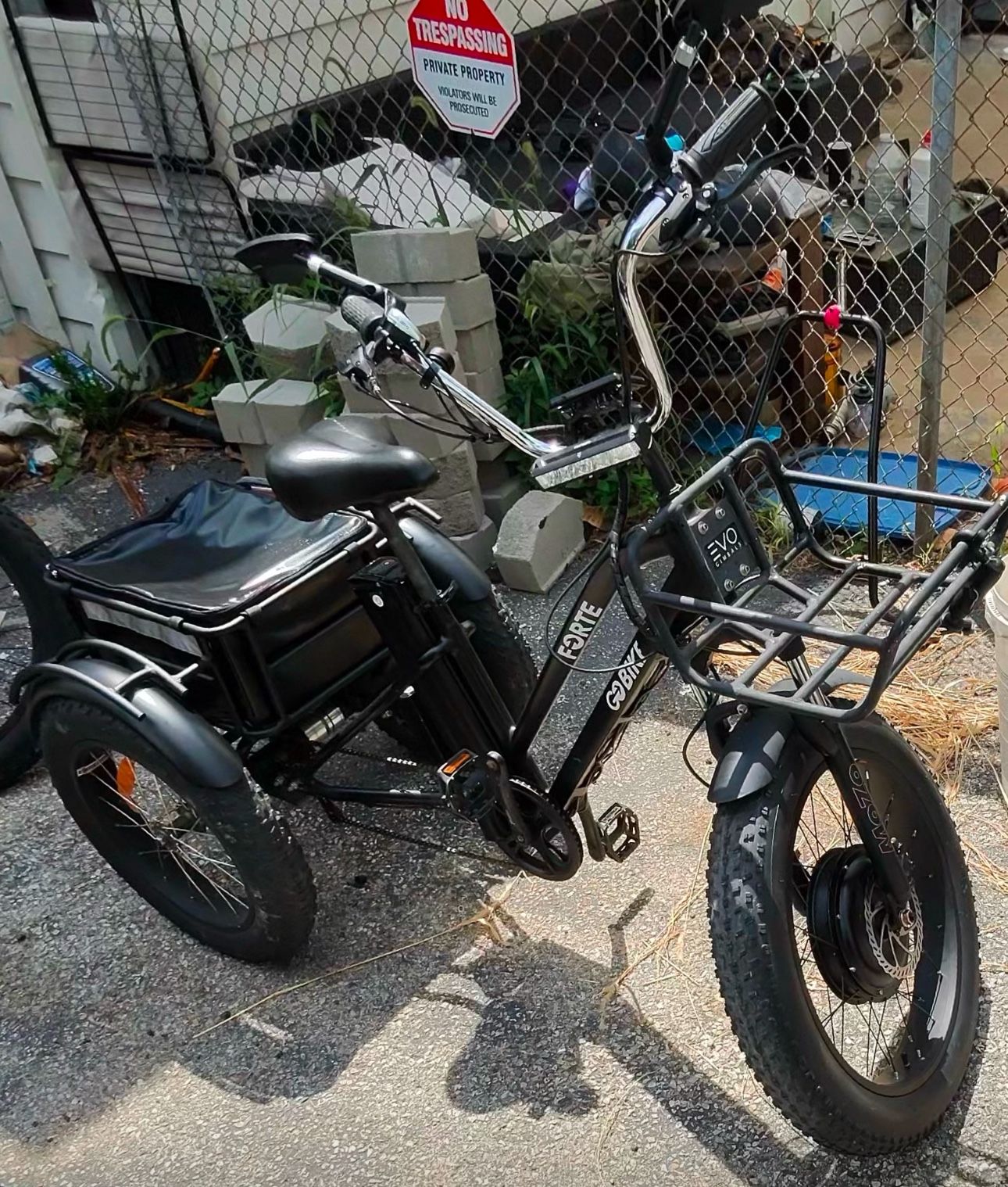 Forte 2000watt 48v E Trike