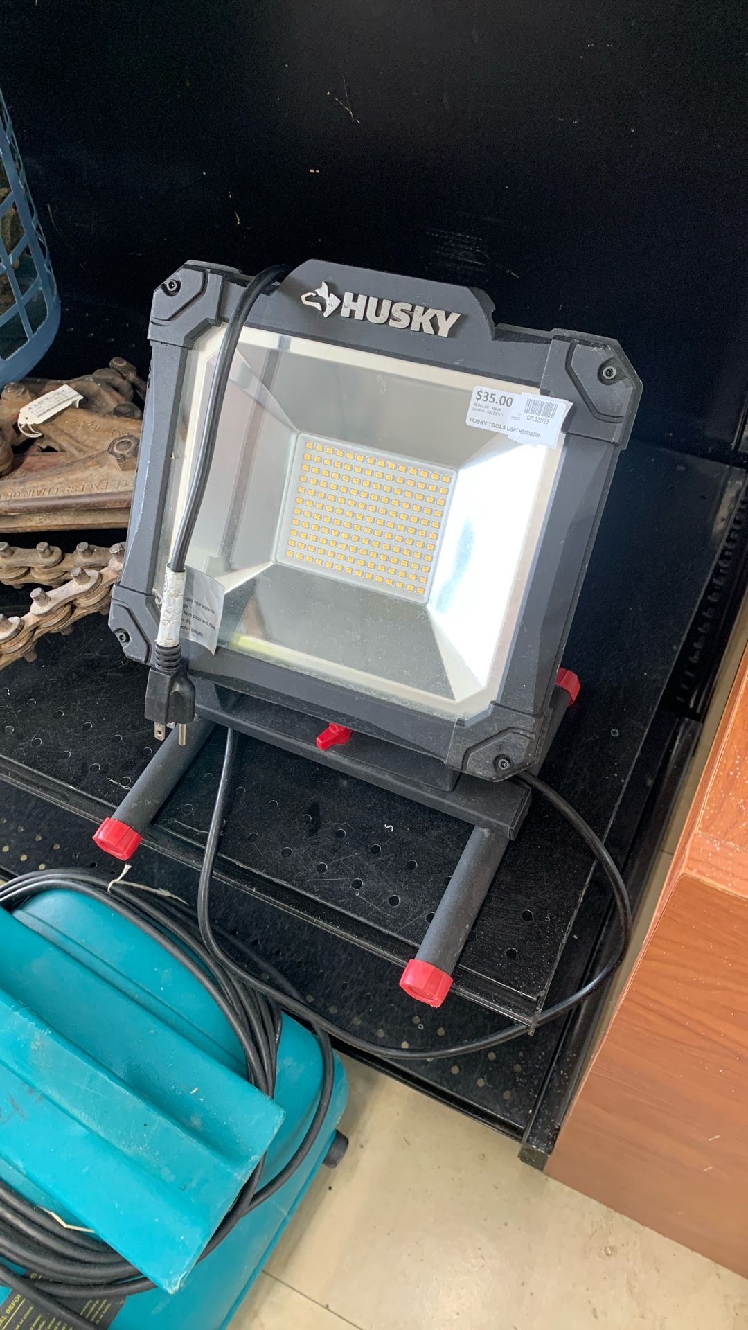 Husky High Powered Corded Work Light
