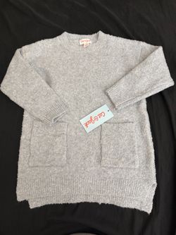 Toddler Girls' Long Sleeve Sweater Dress with Pockets - Cat & Jack
