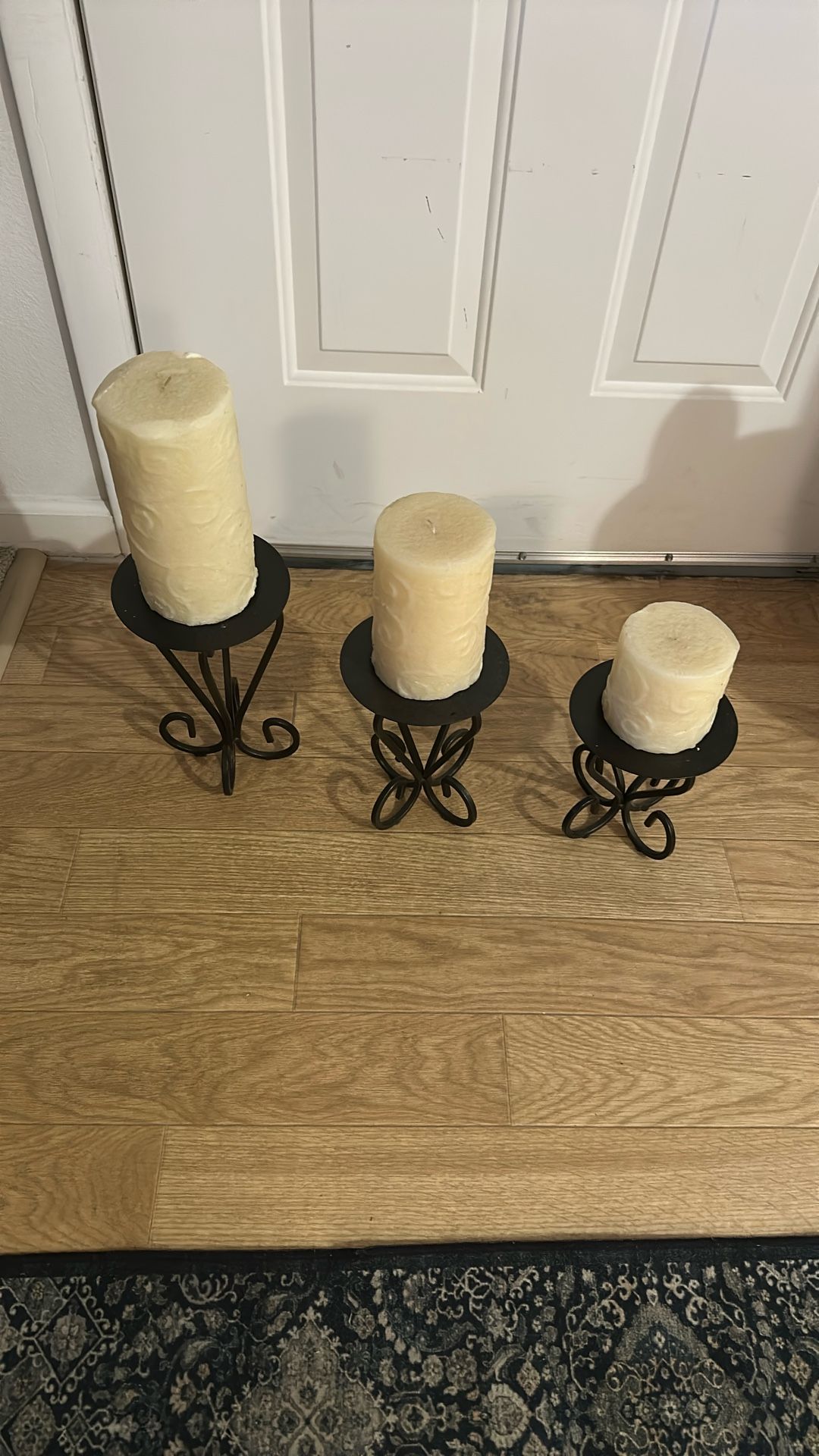 Candle Stand With Candles