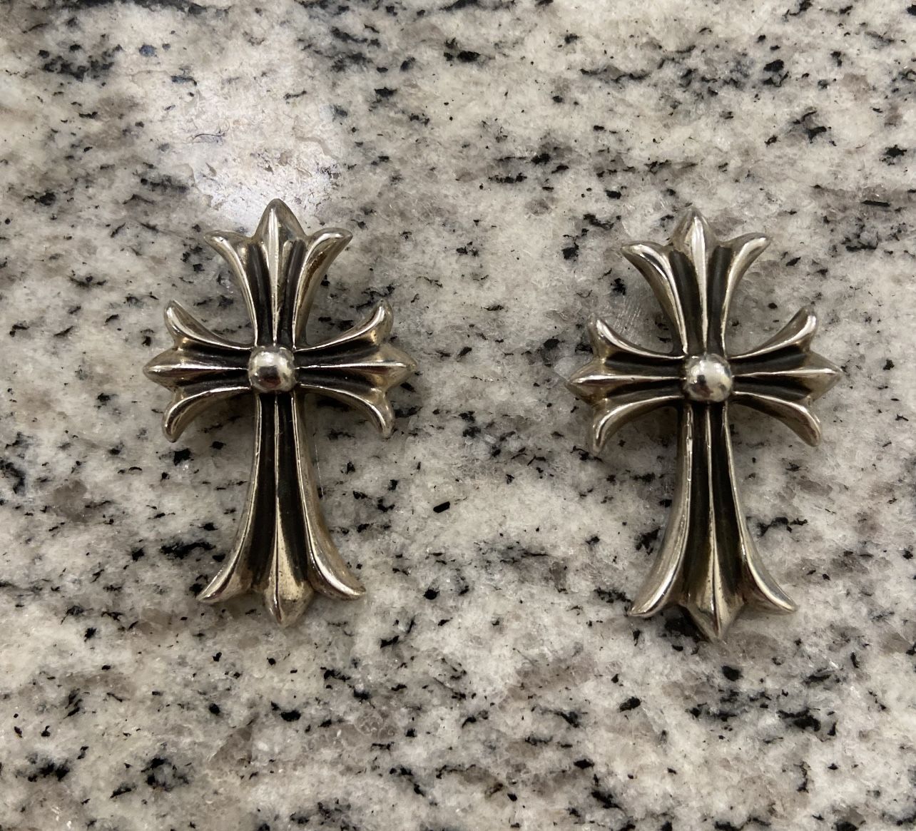 (2) Original 1990 Chrome Hearts Cross Pendants $850 Each