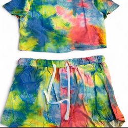 Tie dye matching set