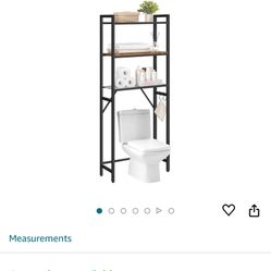 Over The Toilet Storage Rack 