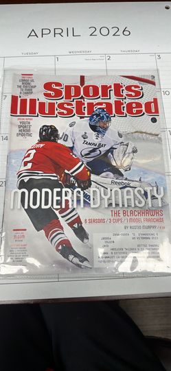 Vintage Sports Illustrated June 2015 - Chicago Blackhawks Modern Dynasty Cover