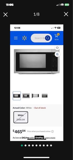 Paid $418 Amana 24" Stainless Steel 2.2 cu. ft. Countertop Microwave - AMC4322GS