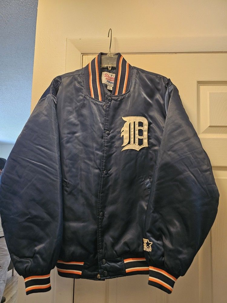 Detroit Tigers Diamond Collection Starter Jacket (Men's Medium)